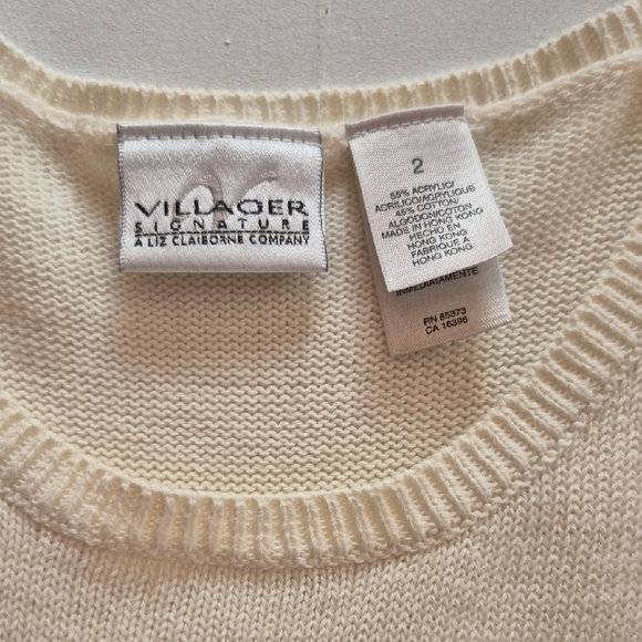 HOLIDAY SALE Liz Claiborne Vintage Argyle Sweater Vest - Picture 2 of 4